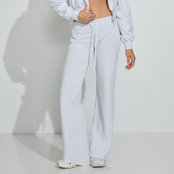 Garage Pants - Garage “bbl” stretch terry low rise pants black